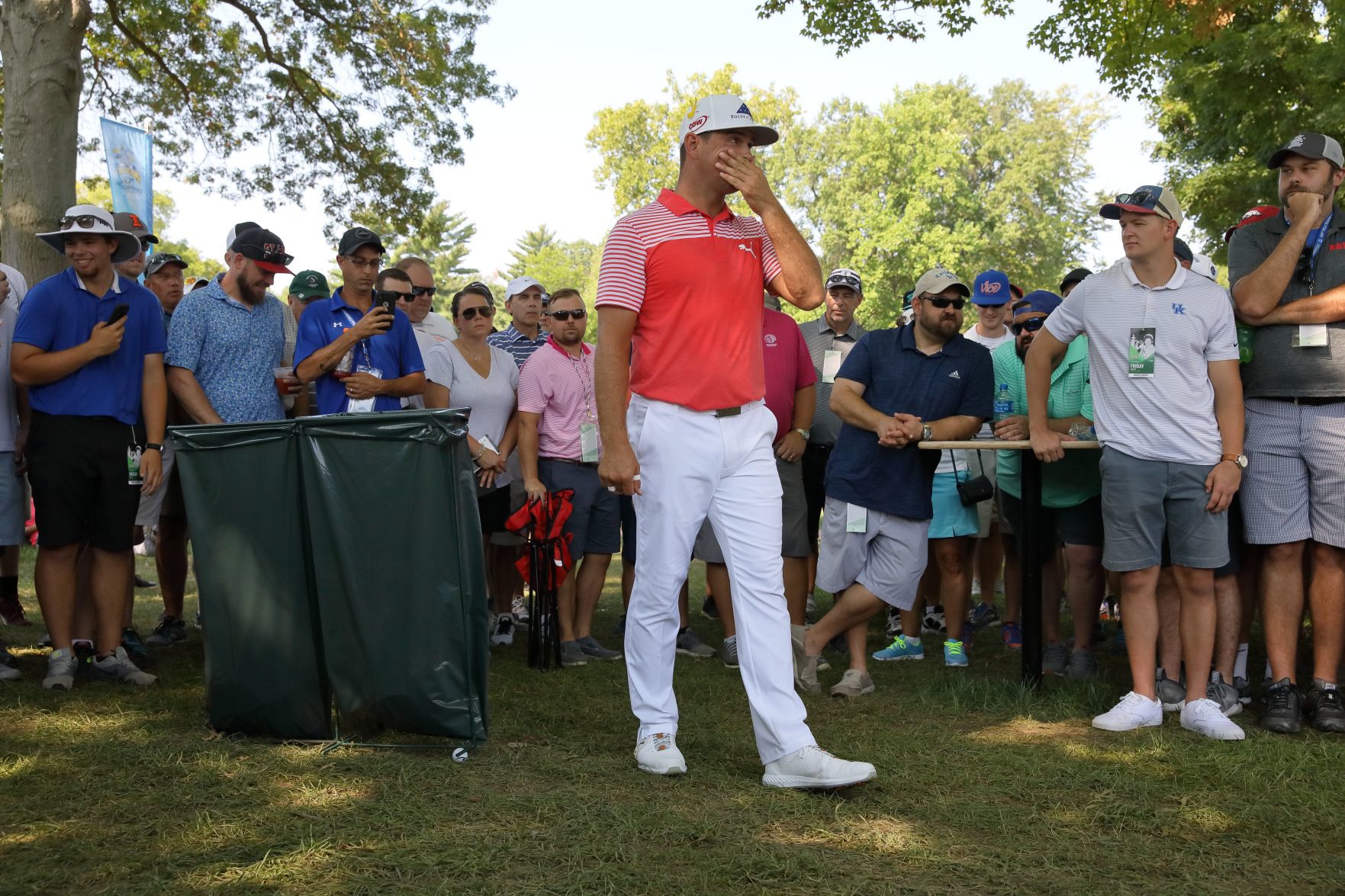 100th PGA Championship at Bellerive Country Club, round two